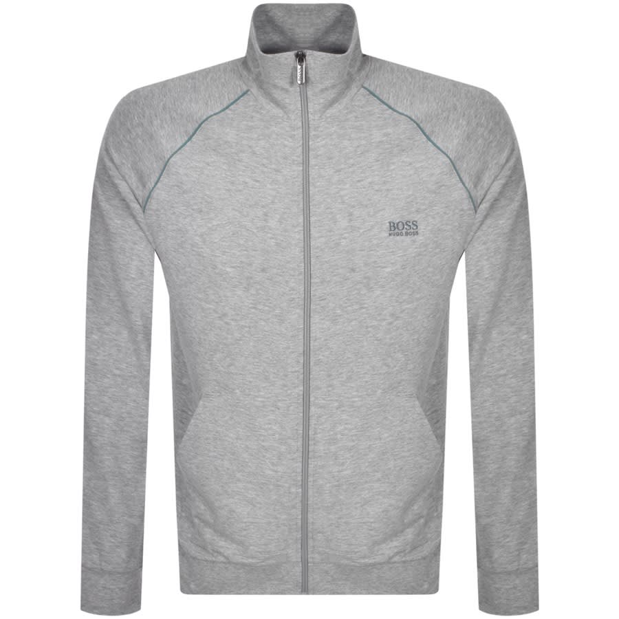 Alternative Image for ProductBOSS Bodywear Full Zip Sweatshirt Grey1